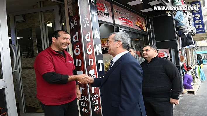 Başkan Güngör Esnaf Ziyaretlerini Sürdürüyor