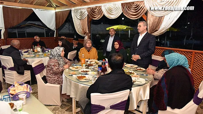 Başkan Güngör Göksun'da Şehit ve Gazi Aileleriyle İftar Yaptı