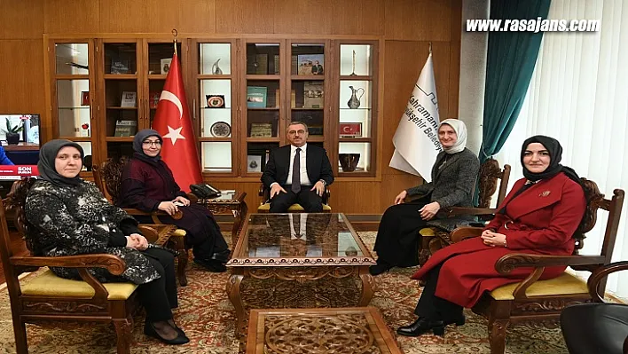 Başkan Güngör, Kadem Başkanı Gümrükçüoğlu'nu Ağırladı