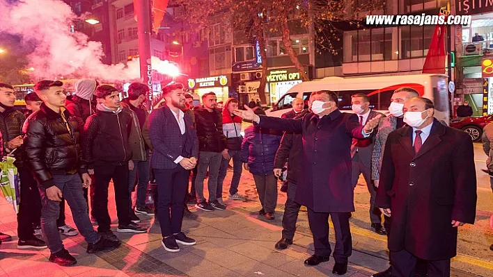Başkan Gürkan 1966 Malatyaspor Taraftarlar Derneğin Ziyaret