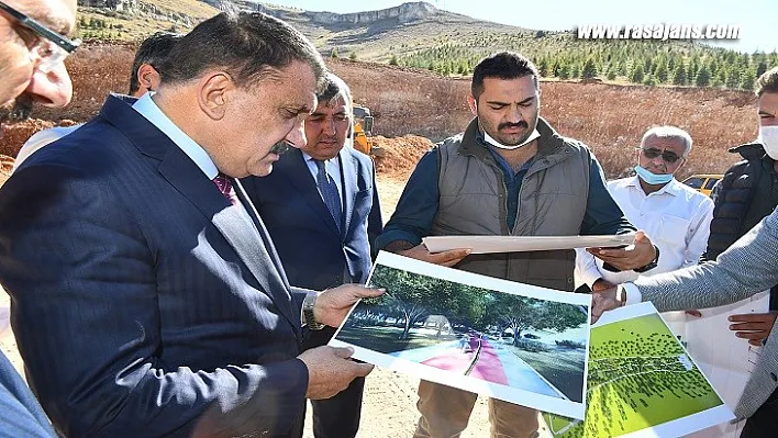 Başkan Gürkan'dan Beydağı Tabiat Parkında İnceleme