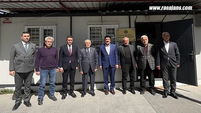 Başkan Gürkan'dan Malatya ESKKK'ye Veda Ziyareti