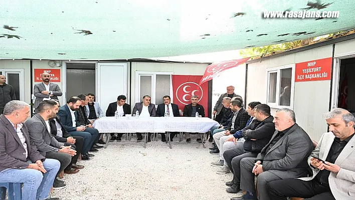 Başkan Gürkan'dan MHP İl Başkanı Gök'e  Hayırlı Olsun Ziyareti