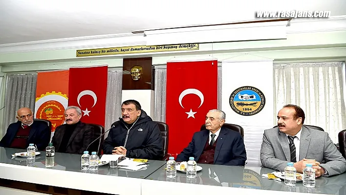 Başkan Gürkan'dan Oda Başkanlarına Ziyaret