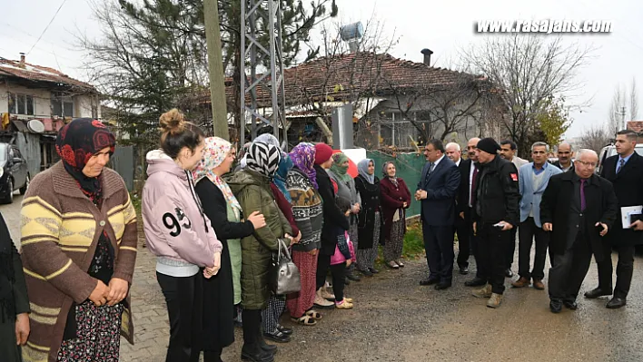 Başkan Gürkan Doğanşehir ilçesini Ziyaret Etti
