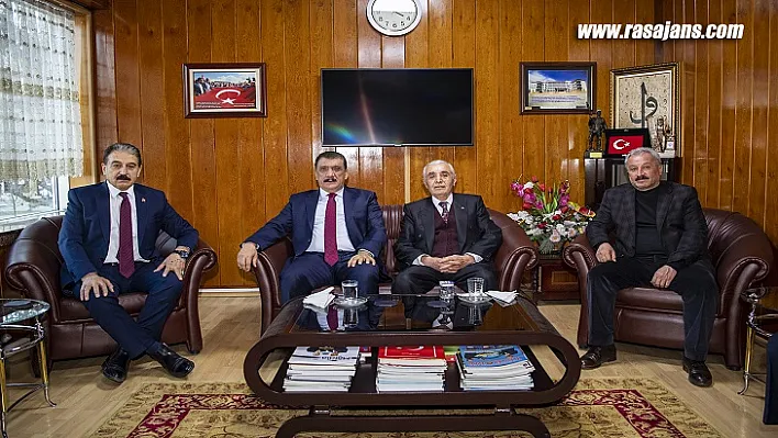 Başkan Gürkan ESKKK Başkanı Evren'i ziyaret etti