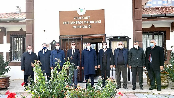 Başkan Gürkan Filistin Caddesi'nde Yapılan Çalışmaları İnceledi