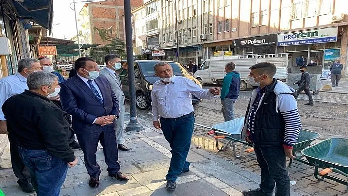 Başkan Gürkan Halfettin Mahallesi  Esnaflarıyla Bir Araya Geldi