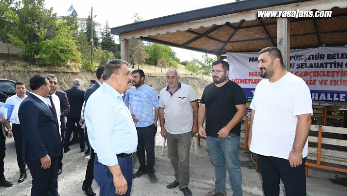 Başkan Gürkan, Her Mahallemize Adil Ve Adaletli Bir Şekilde Hizmet Etmekle Görevliyiz