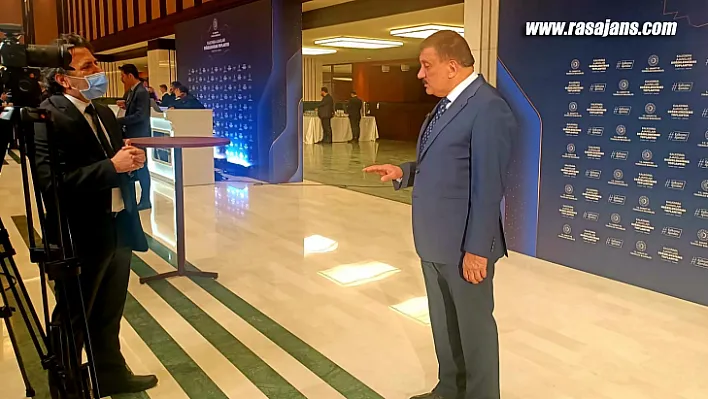Başkan Gürkan 'Kalkınma Ajansları Değerlendirme Toplantısı'na Katıldı