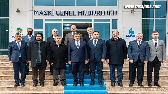 Başkan Gürkan, Kuluncak İlçesi Heyeti ile Biraraya Geldi