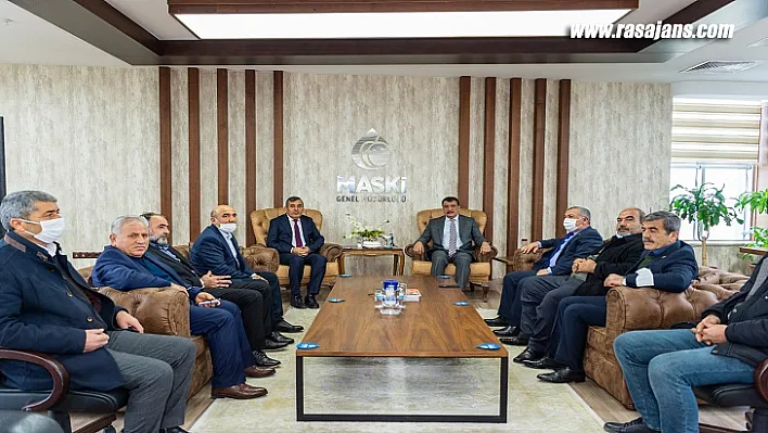 Başkan Gürkan MASKİ Genel Müdürlüğünü ziyaret etti