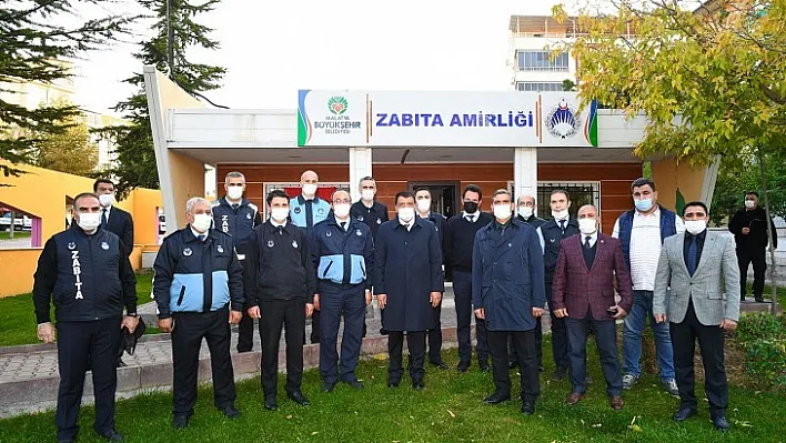 Başkan Gürkan Zabıta Personeli ile bir araya geldi