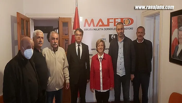 Başkan Koçak Ankara'da Pötürgelilerle  Bir Araya Geldi