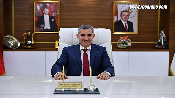 Başkan Mehmet Çınar'dan Yeni Yıl Kutlama Mesajı