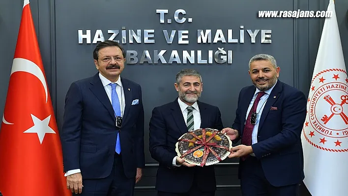 Başkan Sadıkoğlu TSO Üyelerinin Taleplerini Bakan Nebati'ye Sundu