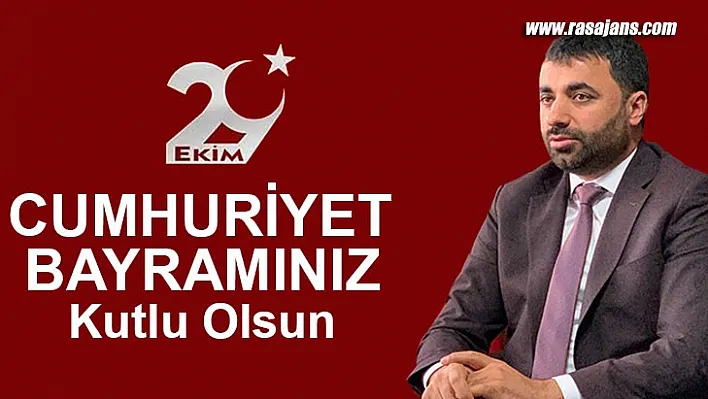 Başkan Samanlı'dan 29 Ekim Cumhuriyet Bayramı