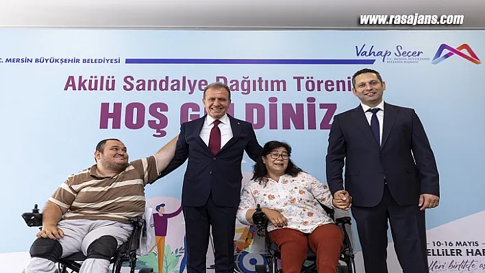 Başkan Seçer Akülü Sandalye Dağıtım Töreni'ne Katıldı