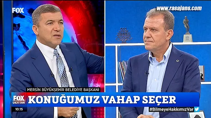 Başkan Seçer, İsmail Küçükkaya İle Çalar Saat'e Konuk Oldu