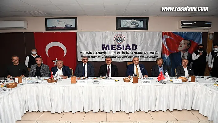 Başkan Seçer Mesiad Üyeleriyle Bir Araya Geldi Buradaki İnsanlar Mersin Ekonomisinin Lokomotifi