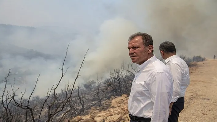 Başkan Seçer, Silifke Ve Aydıncık'ta Yangın Bölgelerini İnceledi