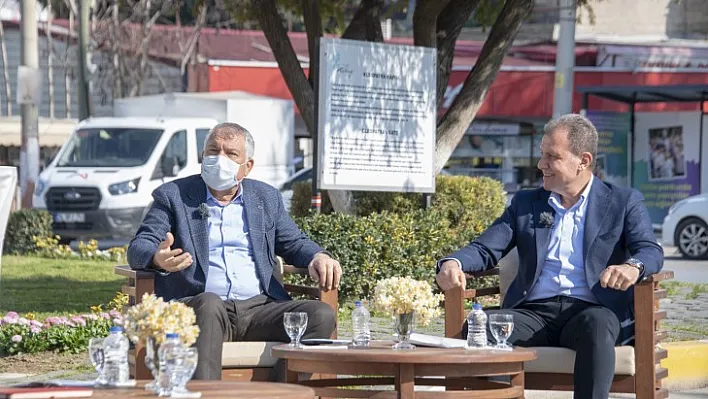 Başkan Seçer Ve Başkan Karalar, 4 Kanalın Ortak Yayınında Buluştu
