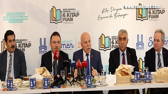 Başkan Sekmen: Kitap Dünyasının Kalbi Erzurum'da Atacak