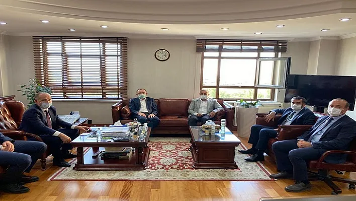 Başkan Şerifoğulları'ndan Toki Başkanı Ömer Bulut'a Ziyaret