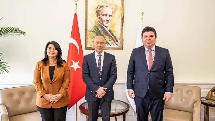 Başkan Soyer'e teşekkür ziyareti