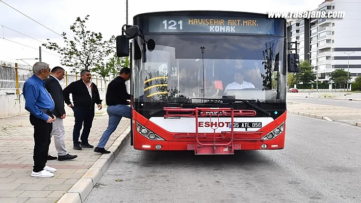 Başkan Tugay'a Otobüs Hattı Teşekkürü