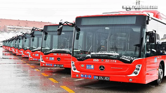 Başkent'in Yeni Otobüsleri Gelmeye Devam Ediyor