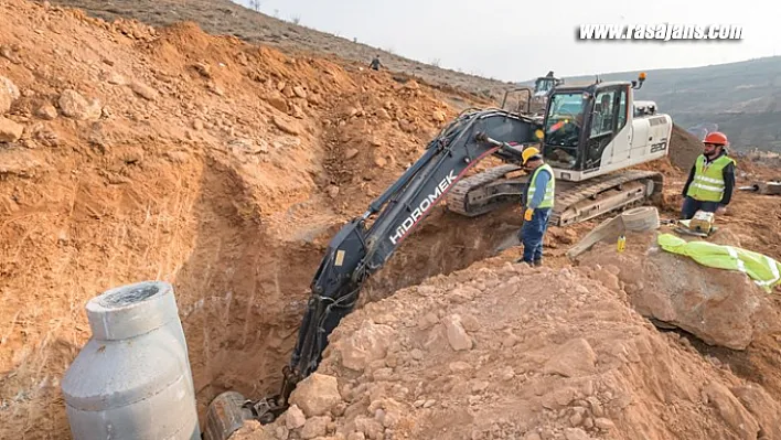 Batı Kollektörü Çalışmaları Devam Ediyor