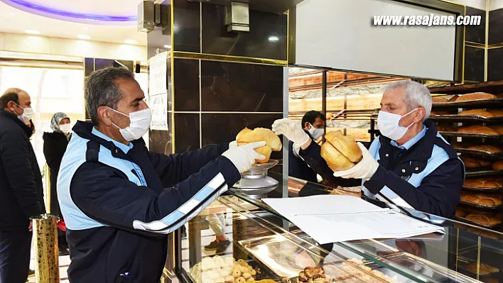 Battalgazi Belediyesi'nden Fırınlara Gramaj Ve Hijyen Denetimi