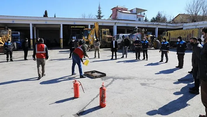 Battalgazi Belediyesi'nden Gerçeği Aratmayan Tatbikat