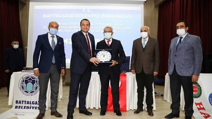 Battalgazi Belediyesi'nden Personeline Toplu Sözleşme Müjdesi