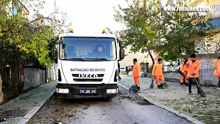 Battalgazi Belediyesi Temizlik Çalışmalarını Aralıksız Sürdürüyor