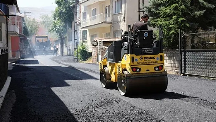 Battalgazi'de Asfaltsız Yol Kalmıyor