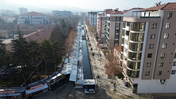 Battalgazi'de Çarşılar Koruma Altında Dört Mevsim Konfor Sağlayan Çözüm