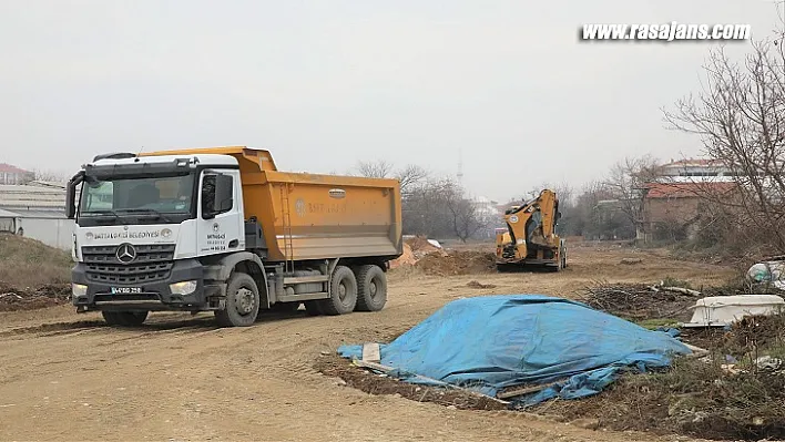 Battalgazi'de Yeni İmar Yolu Açma Çalışmaları Sürüyor