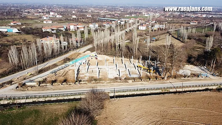 Battalgazi'deki Tekstilkent Projesinde Çalışmalar Hız Kesmiyor