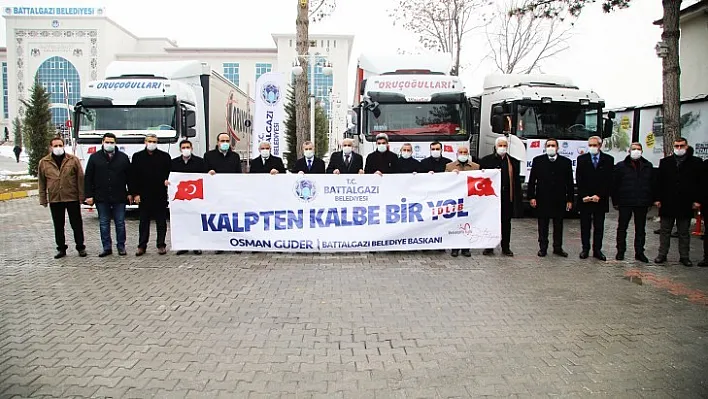 Battalgazi'den İdlib'e Dost Eli Uzaltıldı