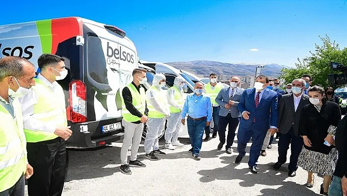 Belsos 4 Bin Kişiye Sıcak Yemek Dağıtıyor