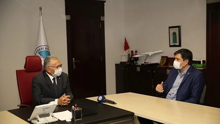 Bem-Bir-Sen Genel Başkanından Büyükkılıç'a Teşekkür Ziyareti