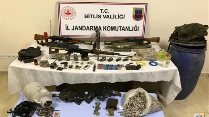 Bitlis'te terör operasyonu