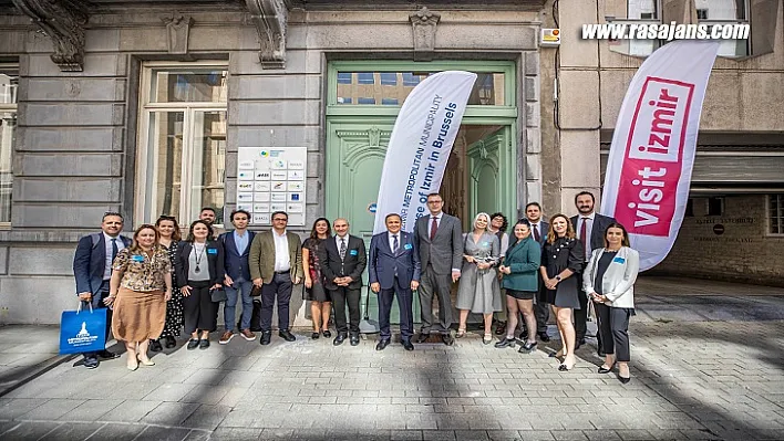 Brüksel'de İzmir Evi açıldı
