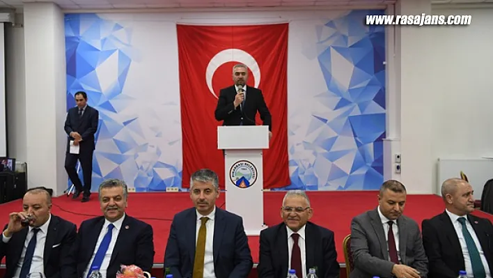 Büyükkılıç Pınarbaşı'da Cumhur İttifakı'na Seslendi Hizmet Bizim İşimiz
