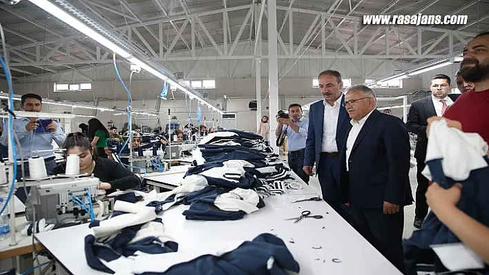 Büyükkılıç, Tomarza'da Yurt Temeli Attı, Dikimevinde İncelemede Bulundu