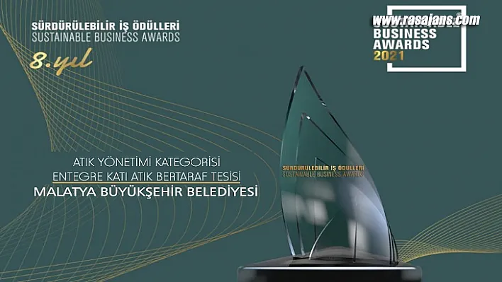 Büyükşehir'in' Entegre Katı Atık Bertaraf Tesisi' Projesine Ödül