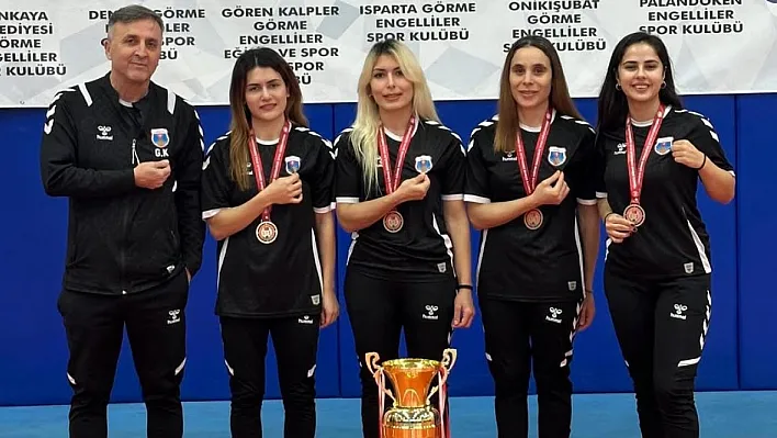 Büyükşehir'in Kadın Goalball Takımı 1. Lig Şampiyonu