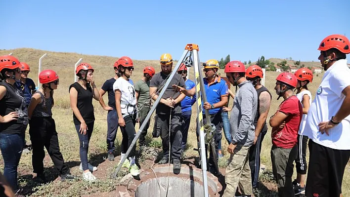 Büyükşehir Personeline  Arama Kurtarma Eğtimi